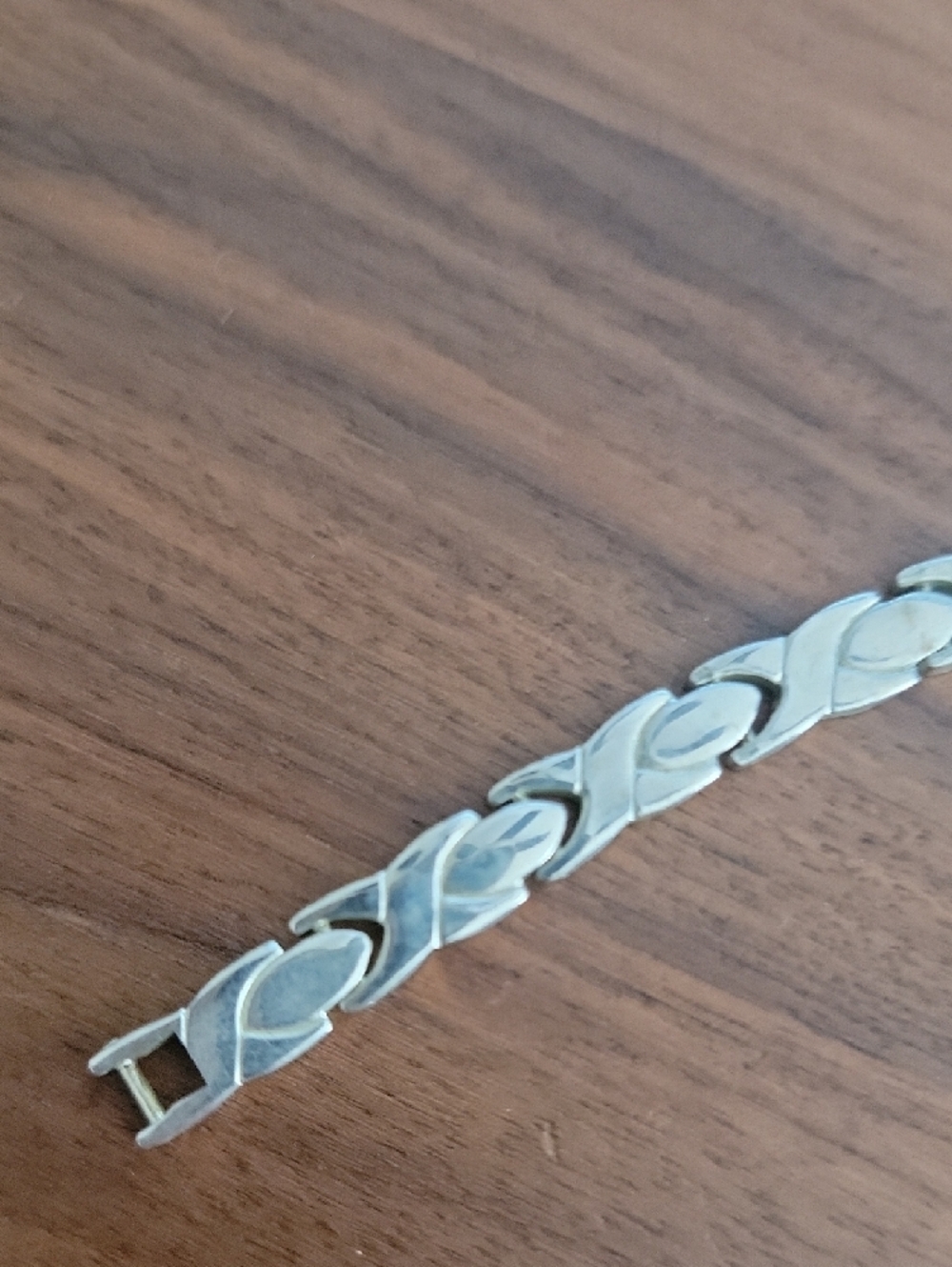 Silver .925 Xoxo Bracelet 7.5 Inches View 4
